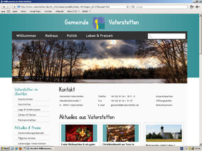 Website der Gemeinde Vaterstetten