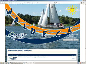 Screenshot Waldeck Tourismus